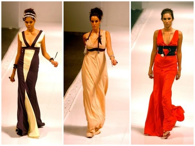 Vestidos para damas de honor, diseños de Kitzia Mitre