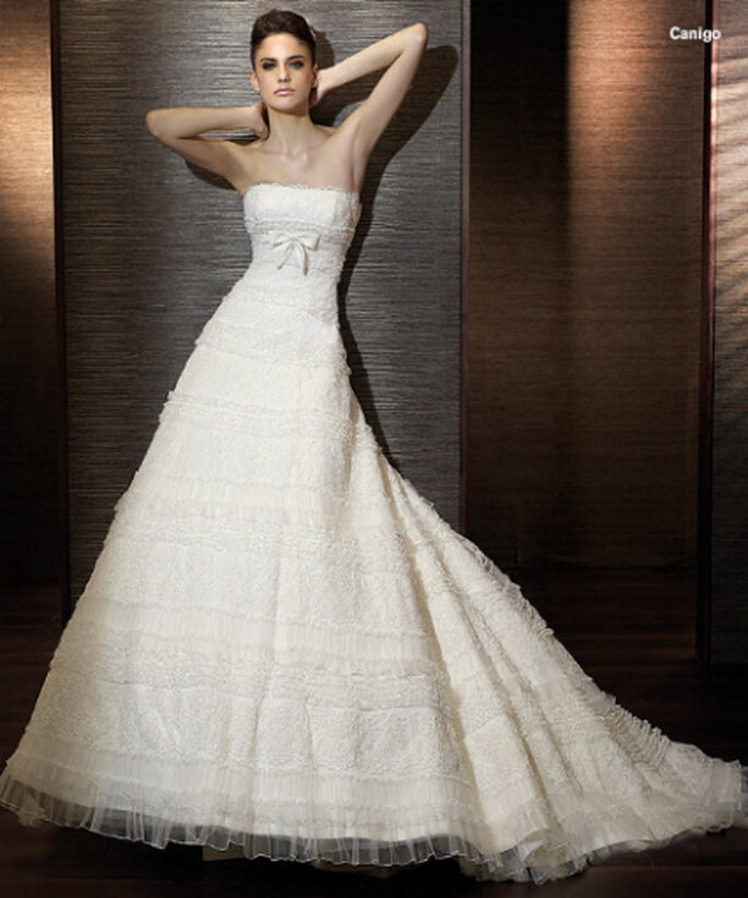 Unser "Brautkleid der Woche": Modell "Canigo" von San Patrick