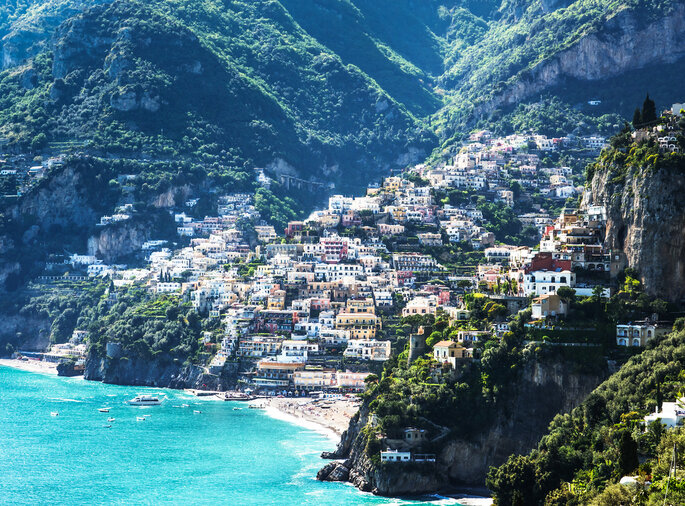 Foto-Amalfi-Küste, Italien