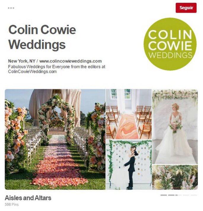 Colin Cowie Weddings. Foto: Pinterest