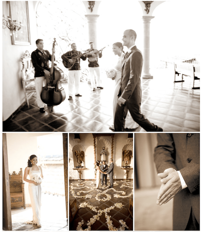 Real Wedding: Una boda fantástica en el Viejo Puerto Vallarta - Foto Aaron Delesie