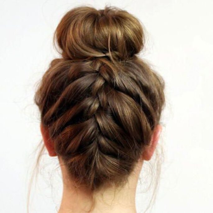 chignon de mariée