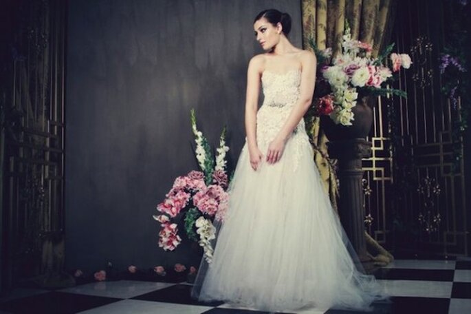 Vestidos de novia con apliques de flores y siluetas encantadoras - Foto Anna Georgina