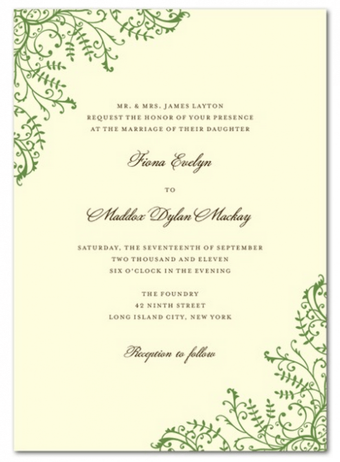 Invitaciones clásicas para boda - Foto Wedding Paper Divas