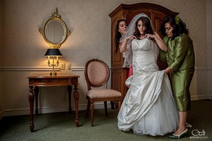 Deja que tu fotógrafo capture cada una de las imágenes de tu boda - foto Arturo Ayala