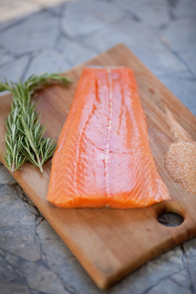 El salmón será perfecto para nutrir tu cerebro - Foto Caroline Tran