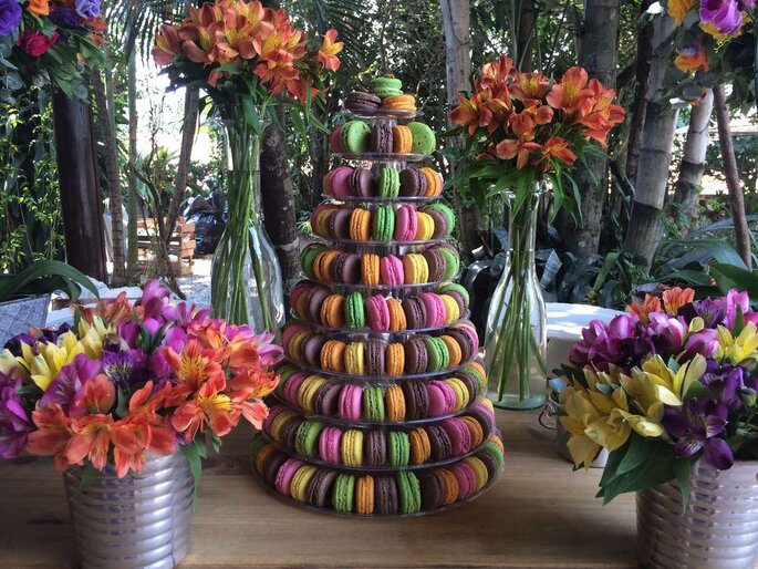 Macarons ganham espaço na mesa de doces - May Macarons – Foto: Divulgação.