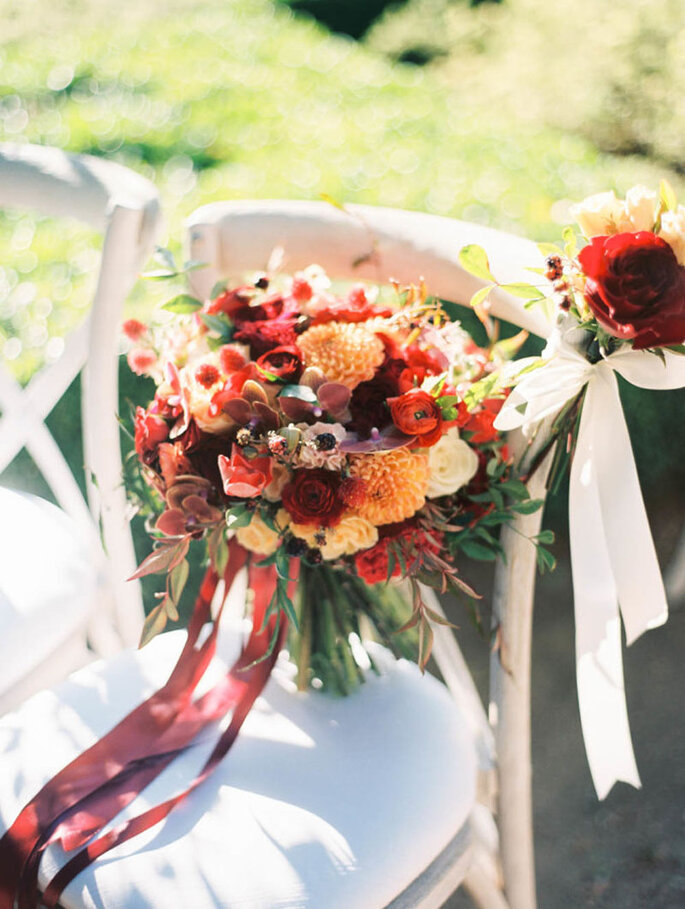 Herbstliche Brautsträusse für Ihre Hochzeit