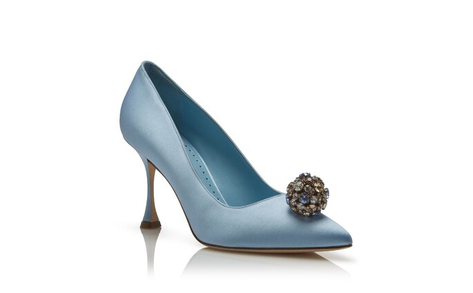 zapatos novia azules