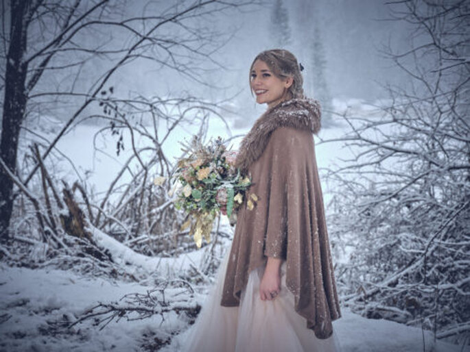 Winterhochzeit in den Bergen