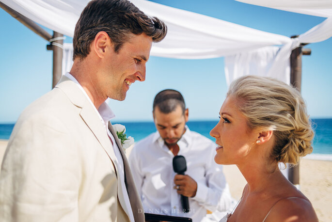 Real Wedding: La boda perfecta en Playa Pedregal, Los Cabos - Foto Dennis Berti