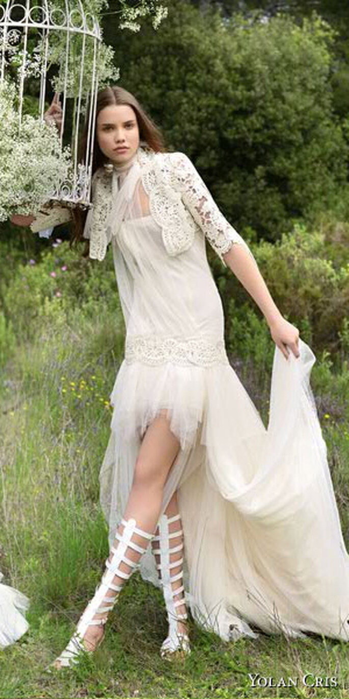Consejos para elegir tu vestido de boda en verano - Foto Yolan Cris