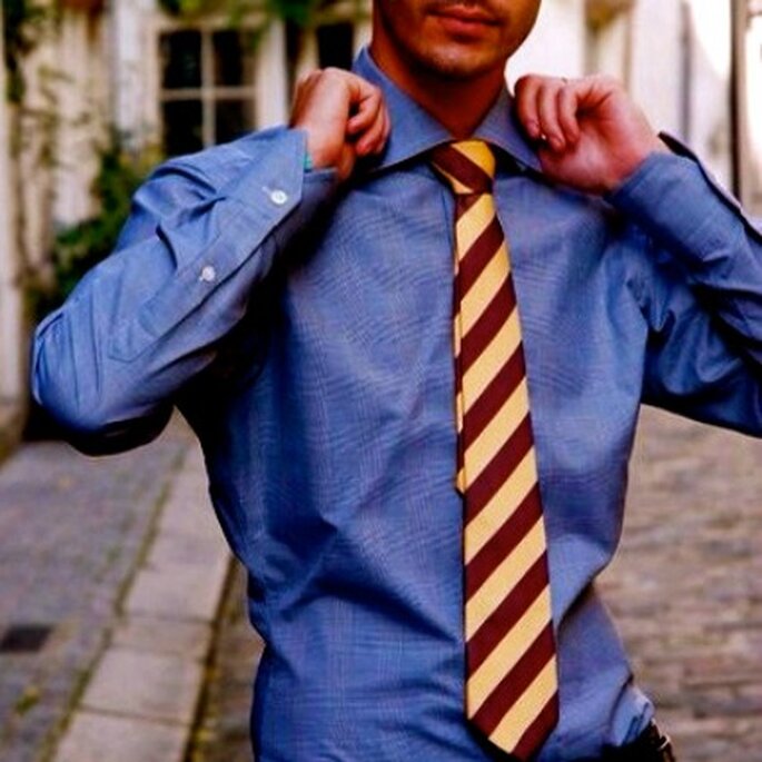 Cravates rayées, unies et à motifs vont vous enthousiamer - Source : label-cravate