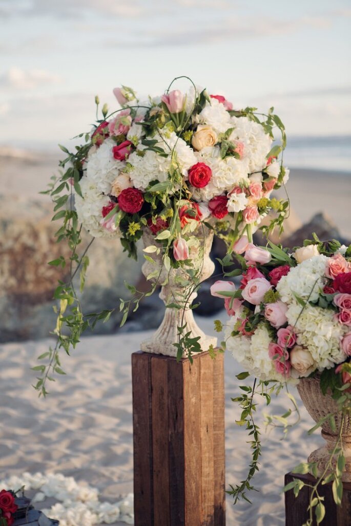 Montajes perfectos para una boda en la playa - Foto Joshua Aull Photography