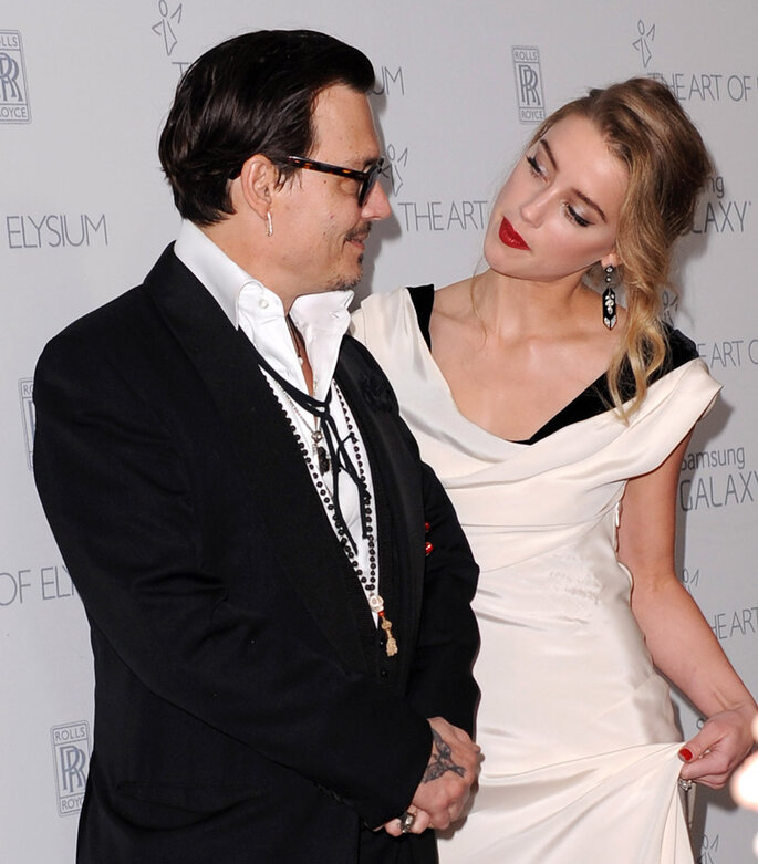 Johnny Depp e Amber Heard se casaram veja os detalhes do casamento