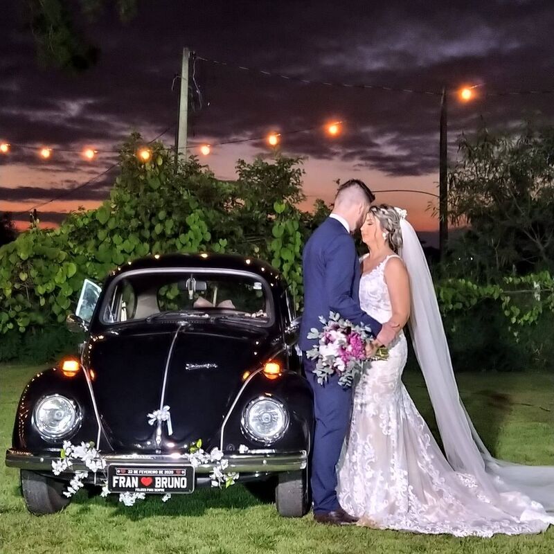 Bride on the beetle
