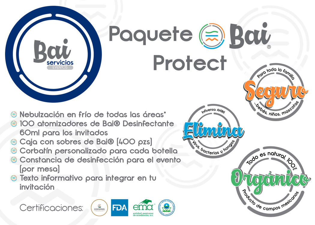 Bai® Servicios de desinfección