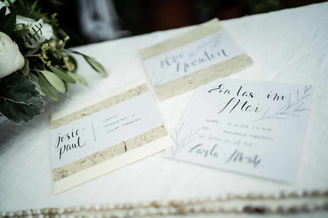 fervourdesign – Handlettering für Ihre Hochzeit