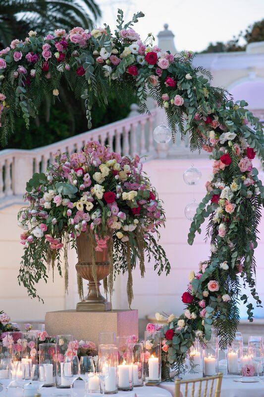 Idee arco floreale matrimonio - Sun's Royal Park