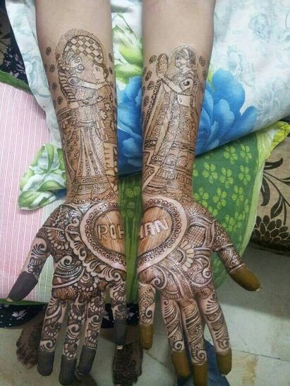 Anuj Mehandi Art