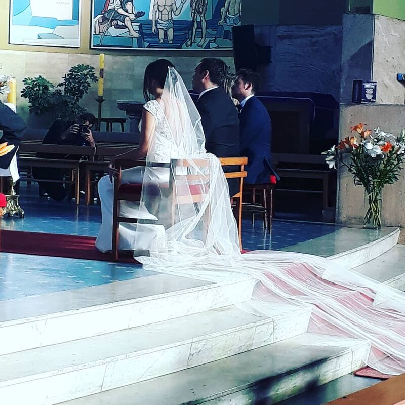 wania Carvalho wedding day
