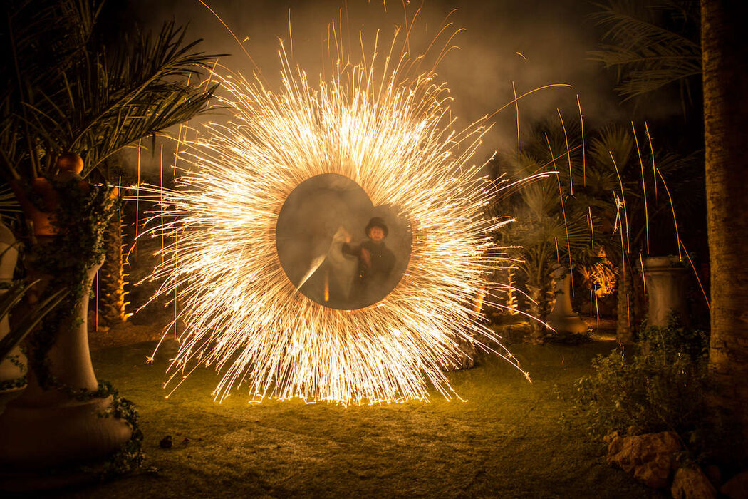 Feuertanz - Feuershow mit Feuerwerk