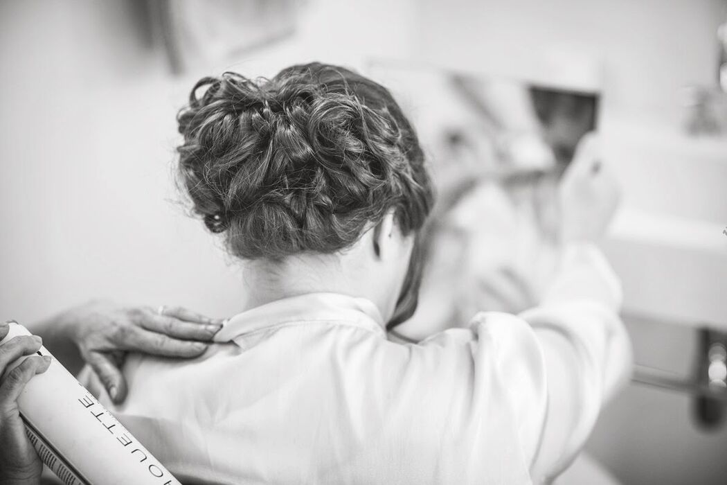 Wedding Hair in Provence