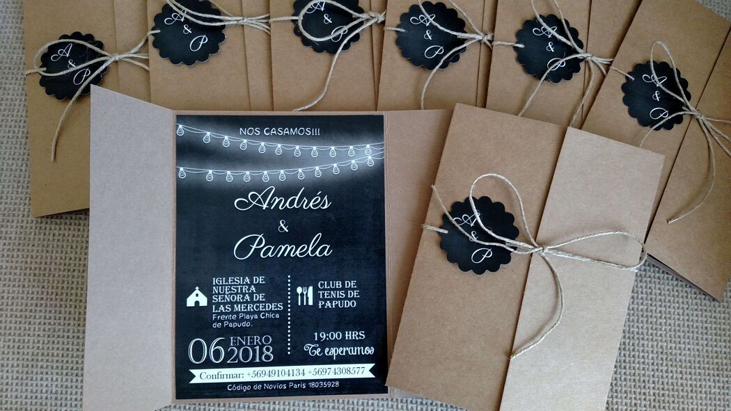 Invitaciones Pinamore