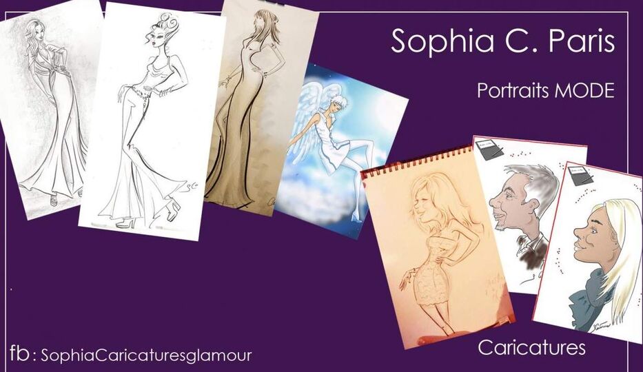 Sophia C. Portraits Mode et Caricatures Glamour