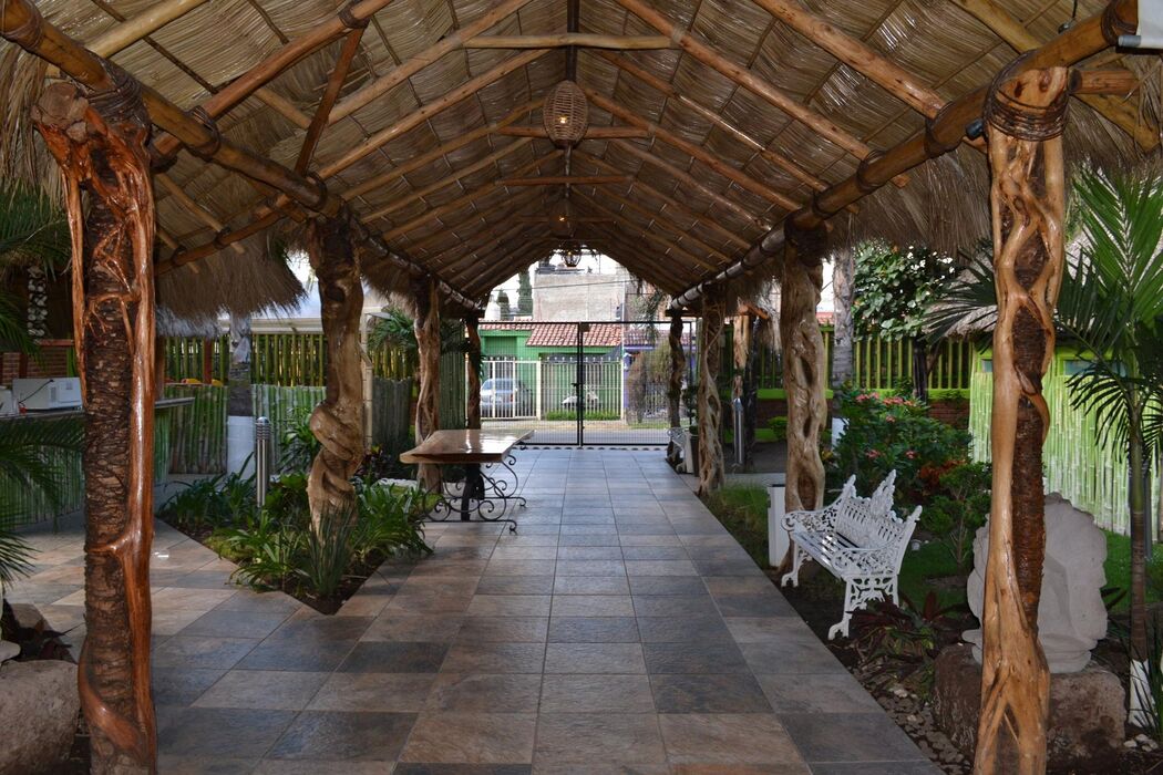 Real Jardín Bambú - Terraza
