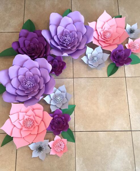 Deco Chic con Flores de Papel