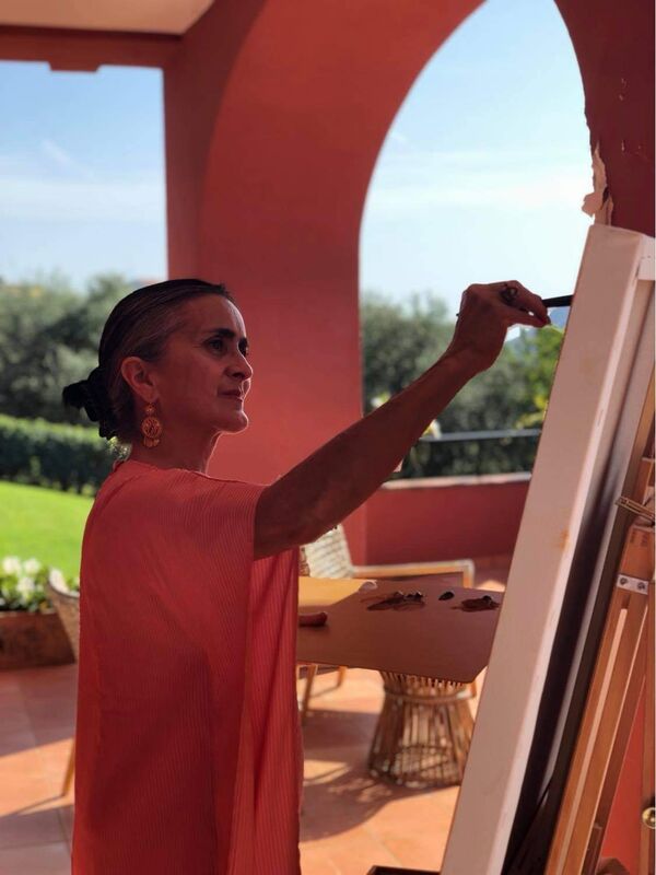 CARIDAD - The Art of Grand Scale Luxury Event Painting