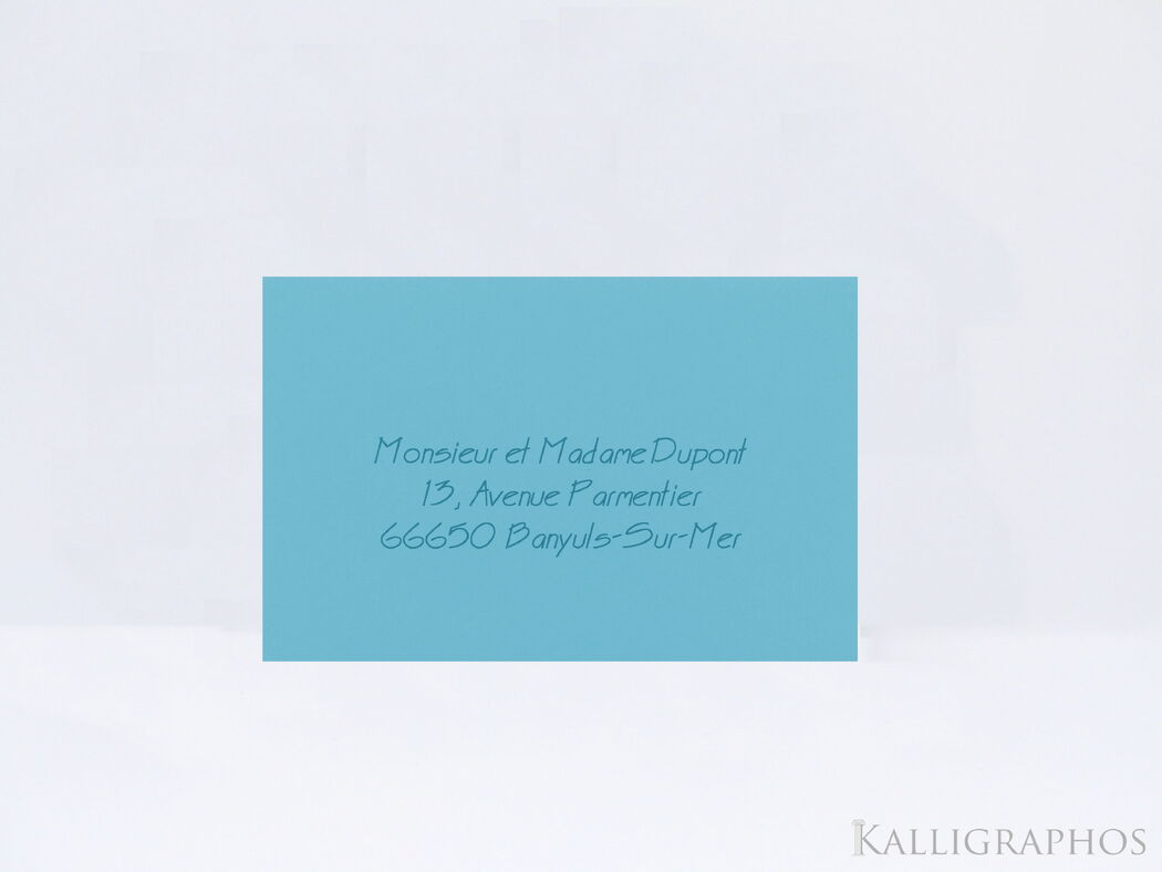 Kalligraphos | Enveloppes personnalisées