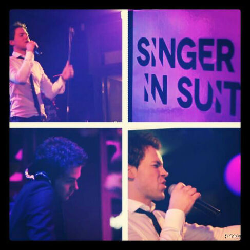 Singer in Suit