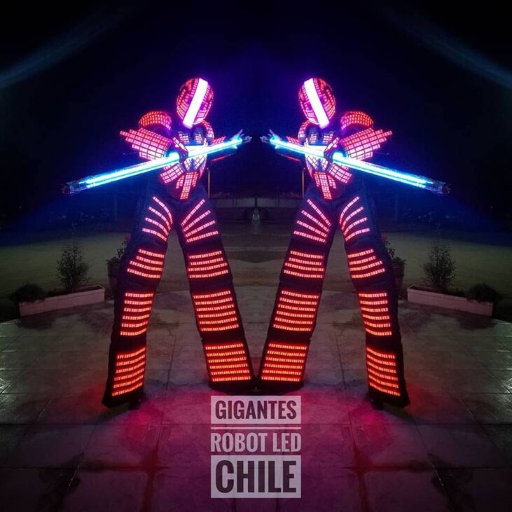 Robot Led Chile Gigantes