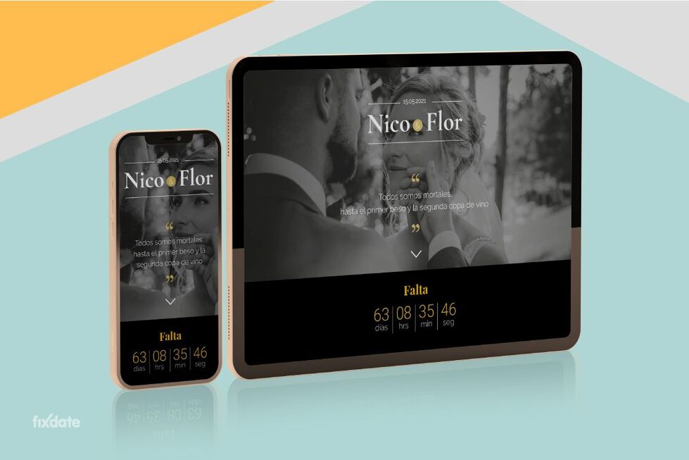 FIXDATE Invitaciones digitales Premium