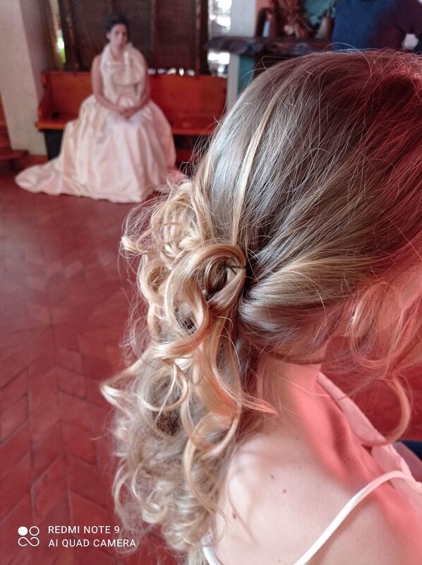 Francesca Muzio Hairstyle Wedding