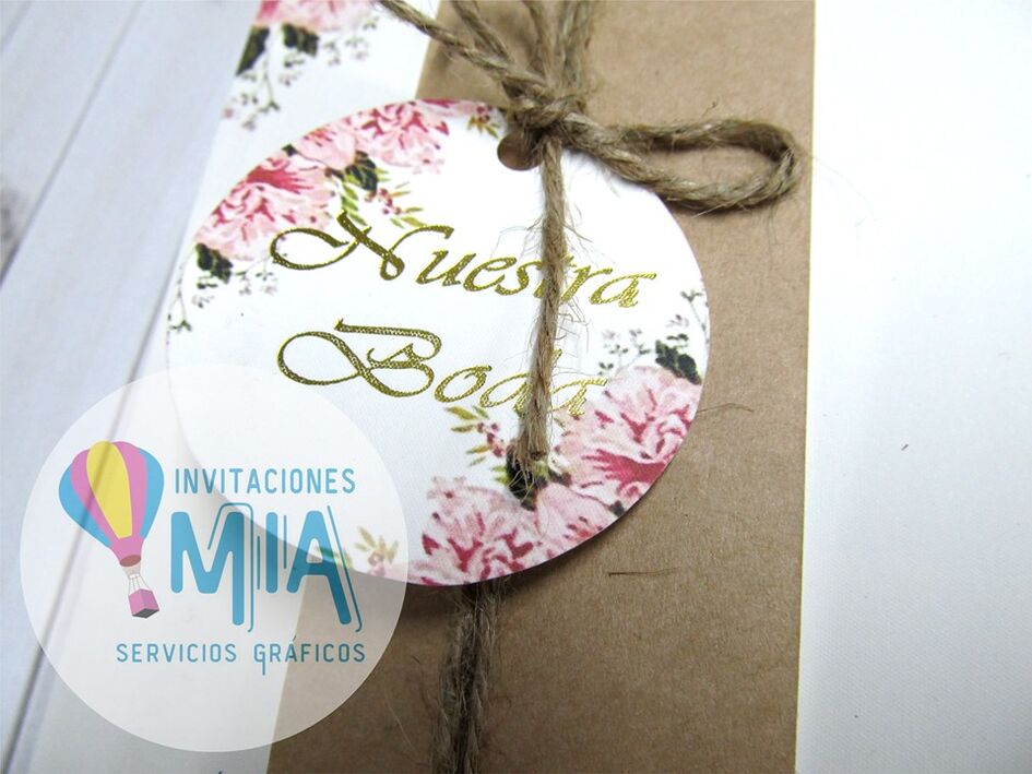 Invitaciones "MIA" - Servicios Gráficos