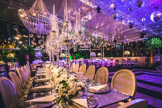 Casamento – Iate Clube da Urca – Decoração Cetim – Lona Cristal