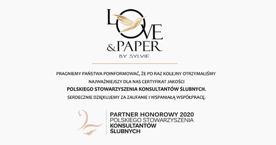 Love&Paper Papeteria Ślubna