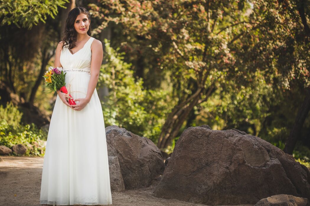 Vestido de novia civil