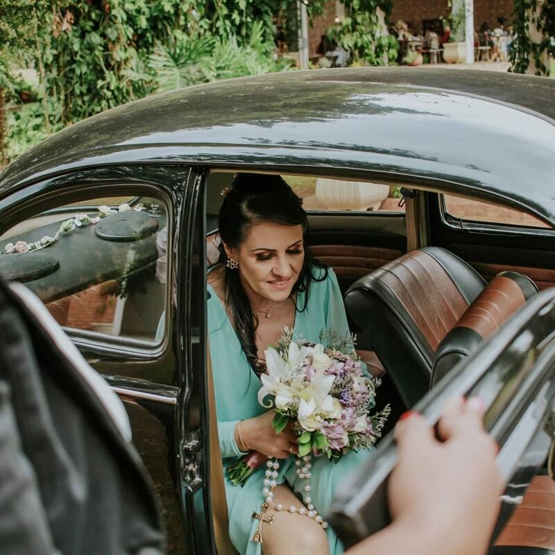 Bride on the beetle