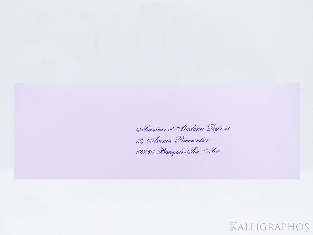 Kalligraphos | Enveloppes personnalisées
