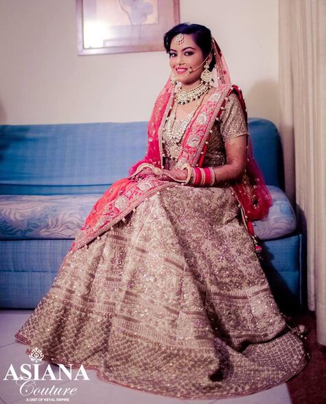 Asiana couture bridal lehenga on sale price