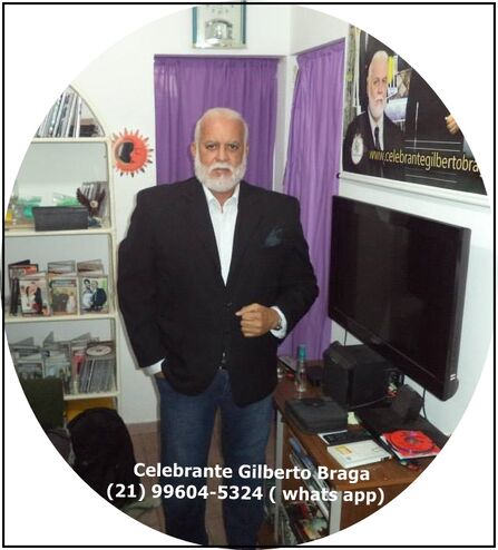 Celebrante Gilberto Braga