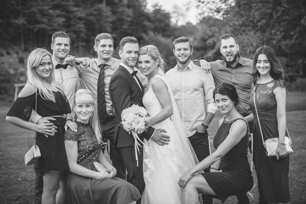 Momente der Hochzeit Fotografie