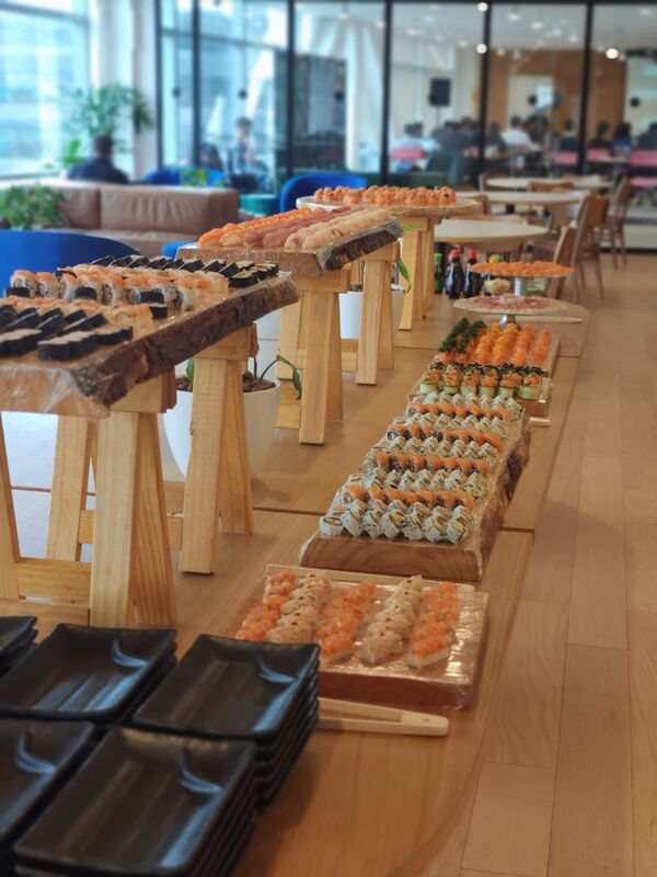 Buffet Japonês Sushi Eventos