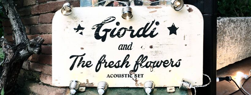 Giordi and The fresh Flowers acoustic set