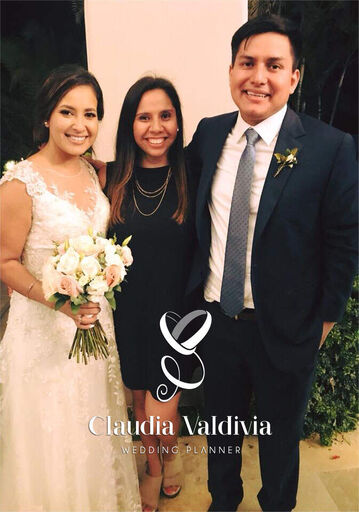 Claudia Valdivia Wedding Day