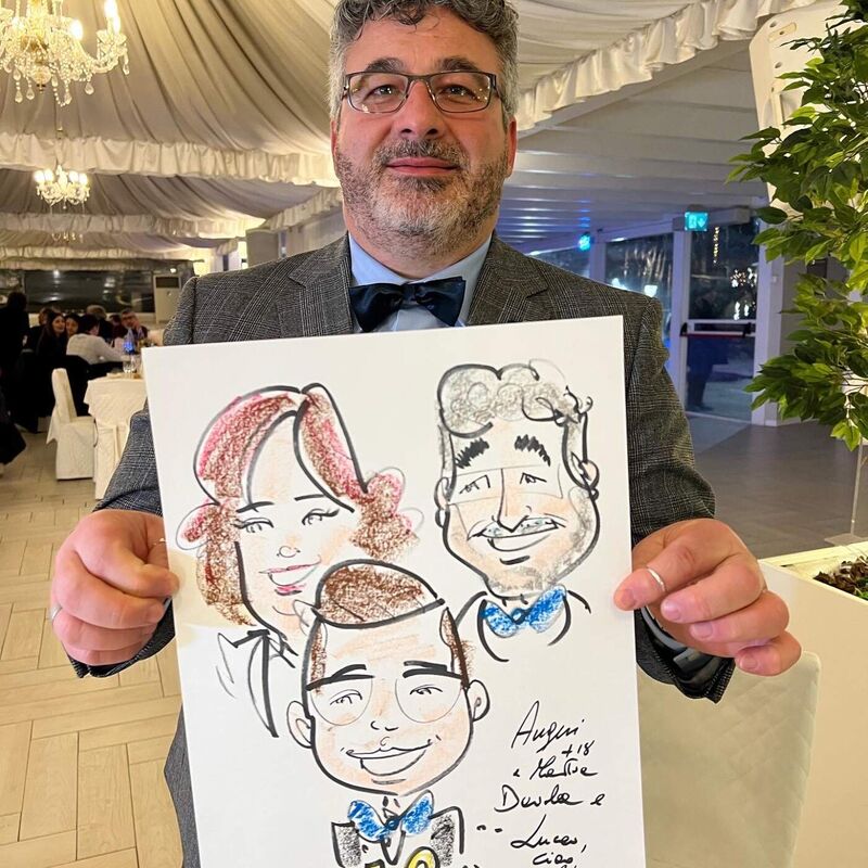 Marco Fiorenza caricaturista ritrattista